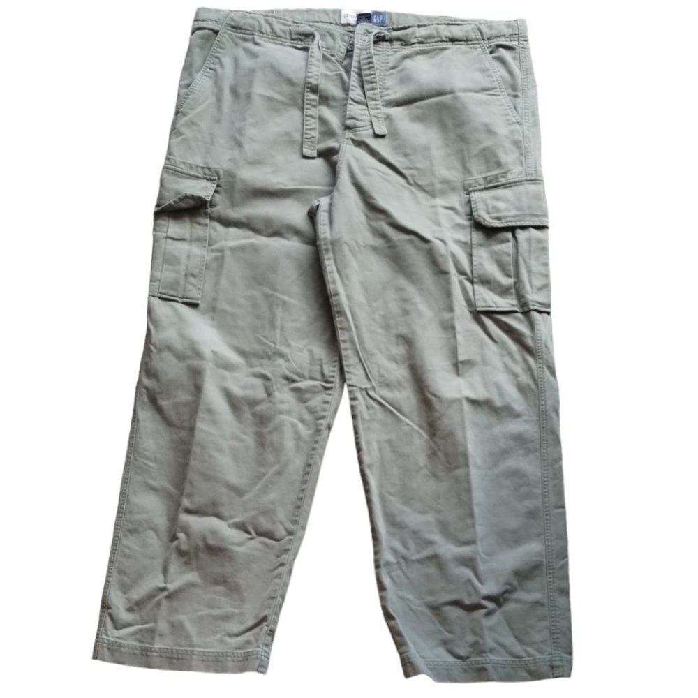 COPY - GAP Men's Drawstring Light Green Cargo Pants
